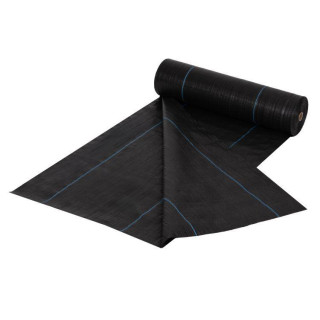 Tuberkulózis elleni fekete UV agrotextília 90 g - 1,6 x 50 m