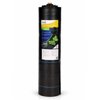 Fekete gyomnövényes UV agrotextília 135 g - 0,8 x 100 m
