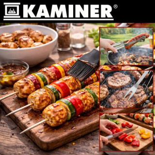 Kaminer grillező készlet - 5 db