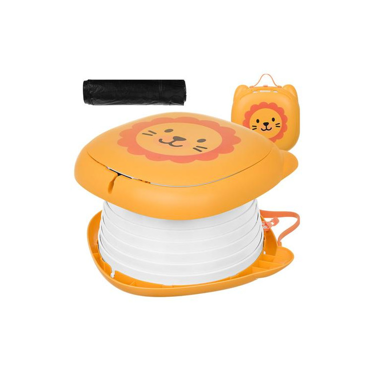 Gyermek hordozható/utazó bili - oroszlán