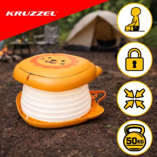 Gyermek hordozható/utazó bili - oroszlán