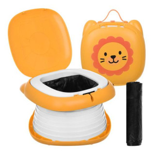 Gyermek hordozható/utazó bili - oroszlán