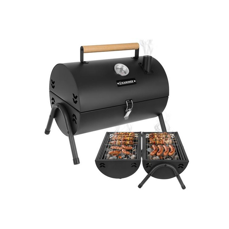 Turisztikai kerti grill Kaminer 38x30x40 cm