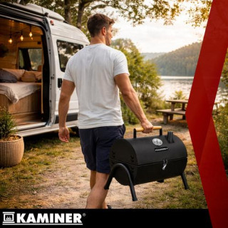 Turisztikai kerti grill Kaminer 38x30x40 cm