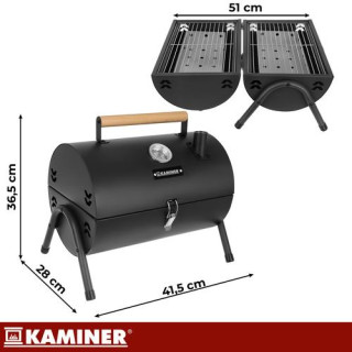 Turisztikai kerti grill Kaminer 38x30x40 cm