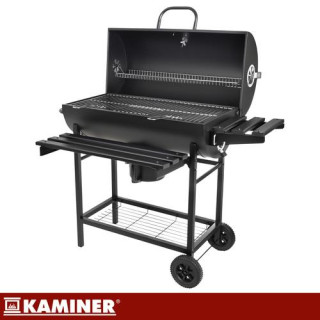 Kerti grillsütő fedéllel 108x67x96 cm Kaminer