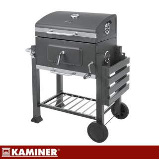 Kerti grill fedővel 116x70x110cm Kaminer