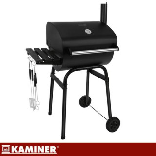 Kerti grillsütő fedéllel 82x51x117 cm Kaminer