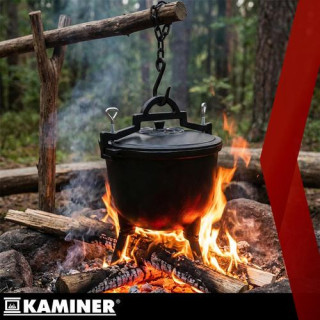 Zománcozott öntöttvas vízforraló Kaminer - 8 L