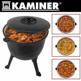 Zománcozott öntöttvas vízforraló Kaminer - 8 L