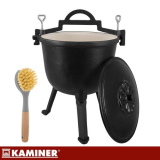 Zománcozott öntöttvas vízforraló Kaminer - 8 L