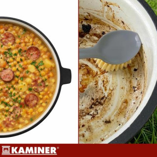 Zománcozott öntöttvas vízforraló Kaminer - 8 L