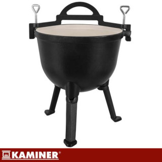 Zománcozott öntöttvas kazán Kaminer - 10 L