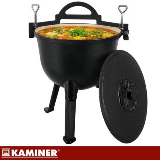 Zománcozott öntöttvas kazán Kaminer - 10 L