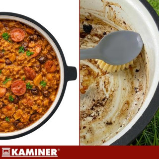Zománcozott öntöttvas kazán Kaminer - 10 L
