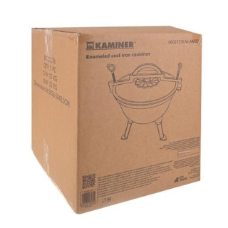 Zománcozott öntöttvas kazán Kaminer - 10 L