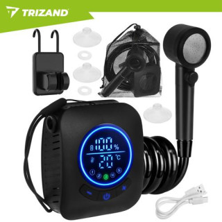 Utazó zuhany 8000 mAh-s akkumulátorral