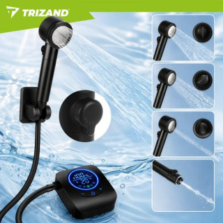 Utazó zuhany 8000 mAh-s akkumulátorral