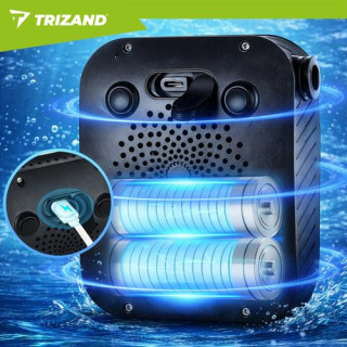 Utazó zuhany 8000 mAh-s akkumulátorral