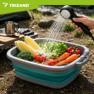 Utazó zuhany 8000 mAh-s akkumulátorral