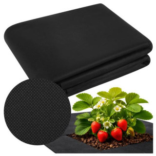 Fekete agrotextília 1,6x20m 50g/m2