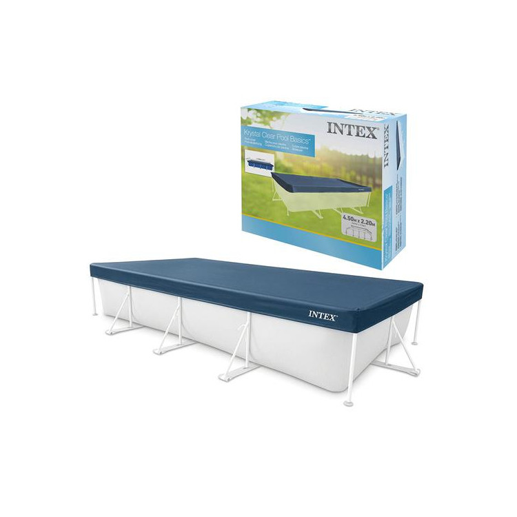 INTEX téglalap alakú medencefedés 450 x 220 cm
