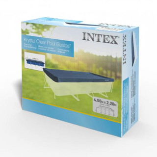 INTEX téglalap alakú medencefedés 450 x 220 cm