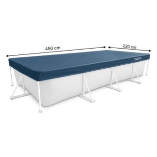 INTEX téglalap alakú medencefedés 450 x 220 cm