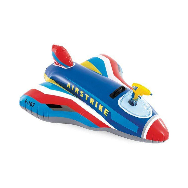Felfújható vadászrepülőgép gyerekeknek vízágyúval