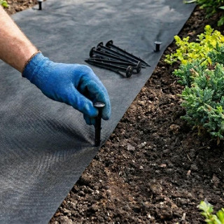 Agrotextil rögzítőcsapok - 50 db 15 cm